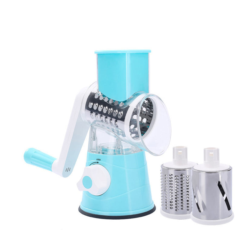 BowLift | 3 in 1 Rotary Cheese Grater Vegetable Slicer