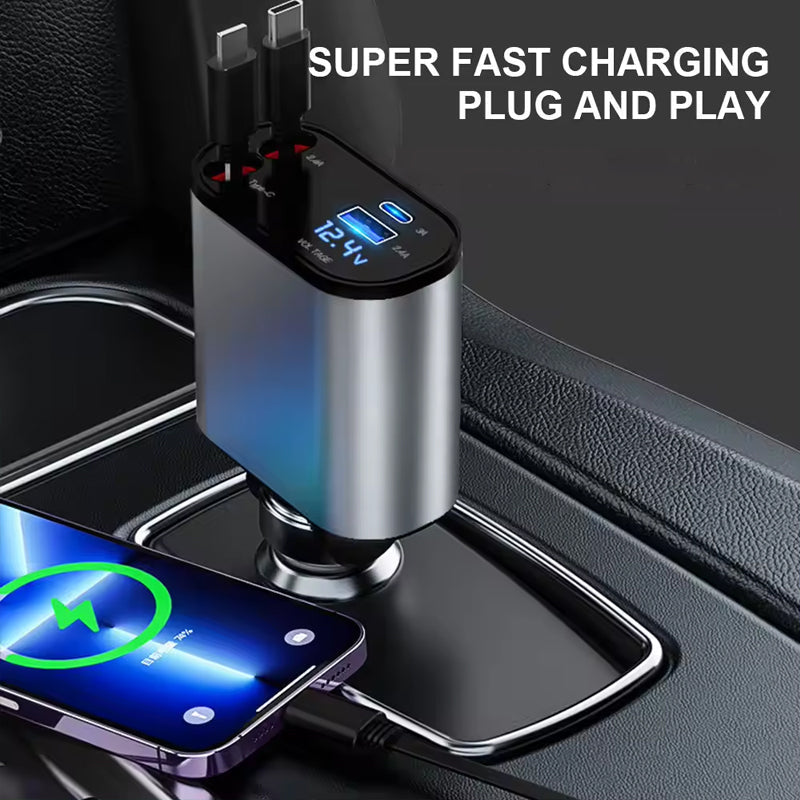 BowLift | Four-in-One Car Phone Charger