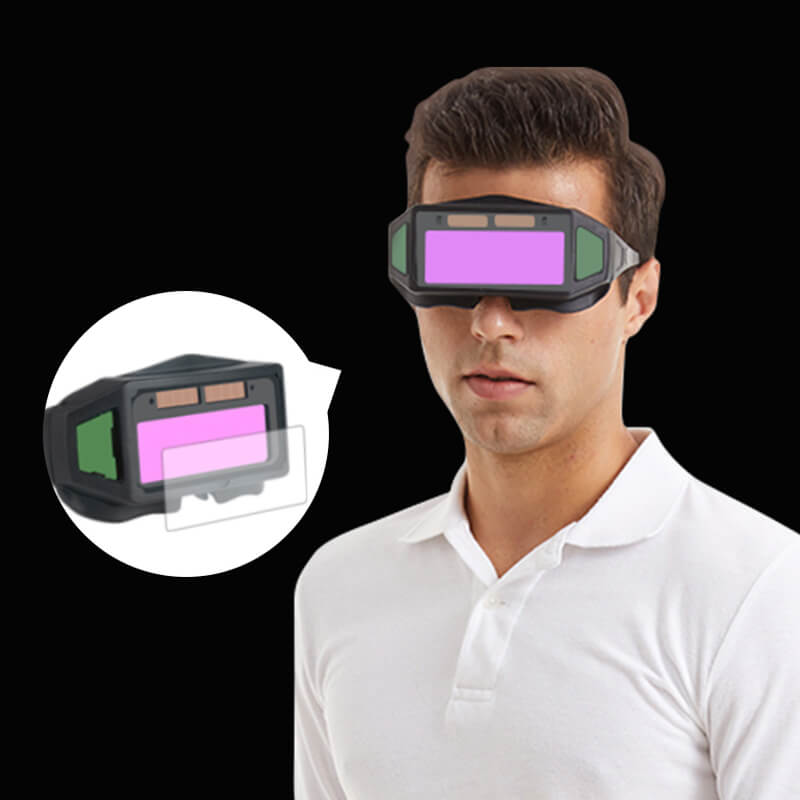 BowLift | Panoramic welding goggles with automatic darkening protection and protection against intense light