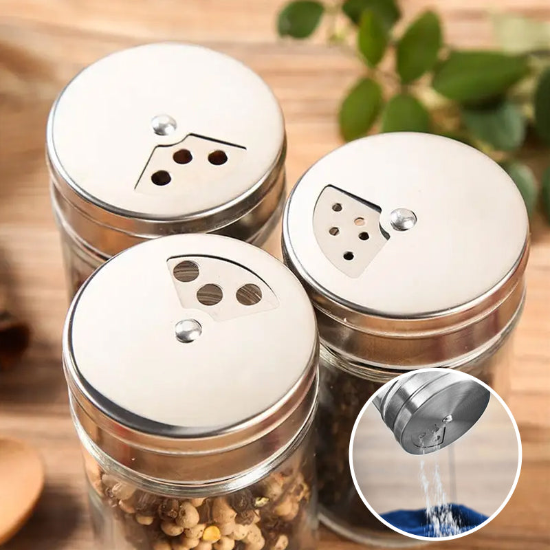 BowLift | Glass Spice Jars Set