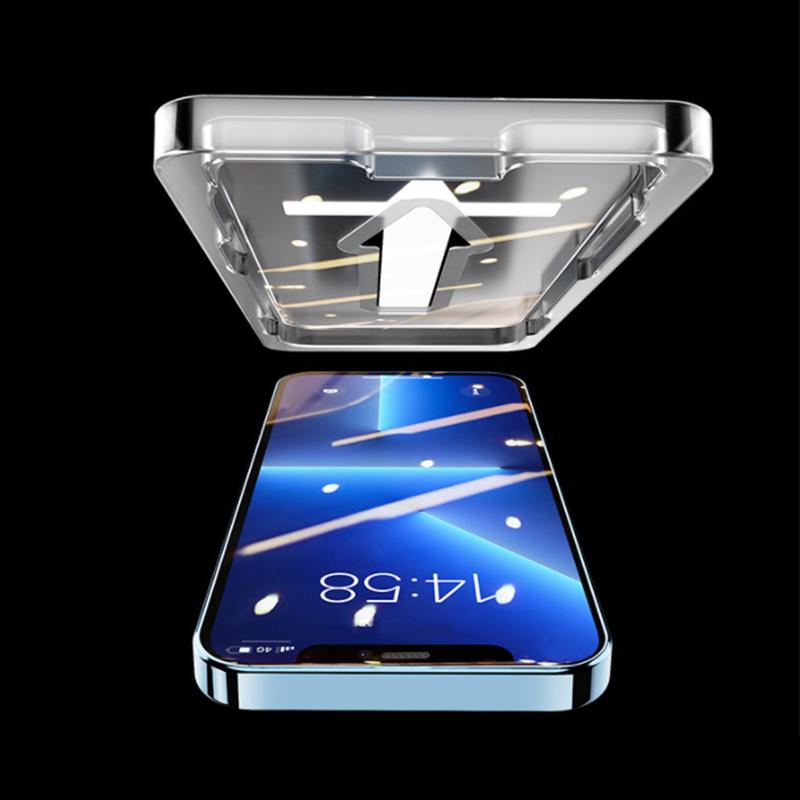 BowLift | Anti-Spy Screen Protector With Auto Alignment Kit For iPhone