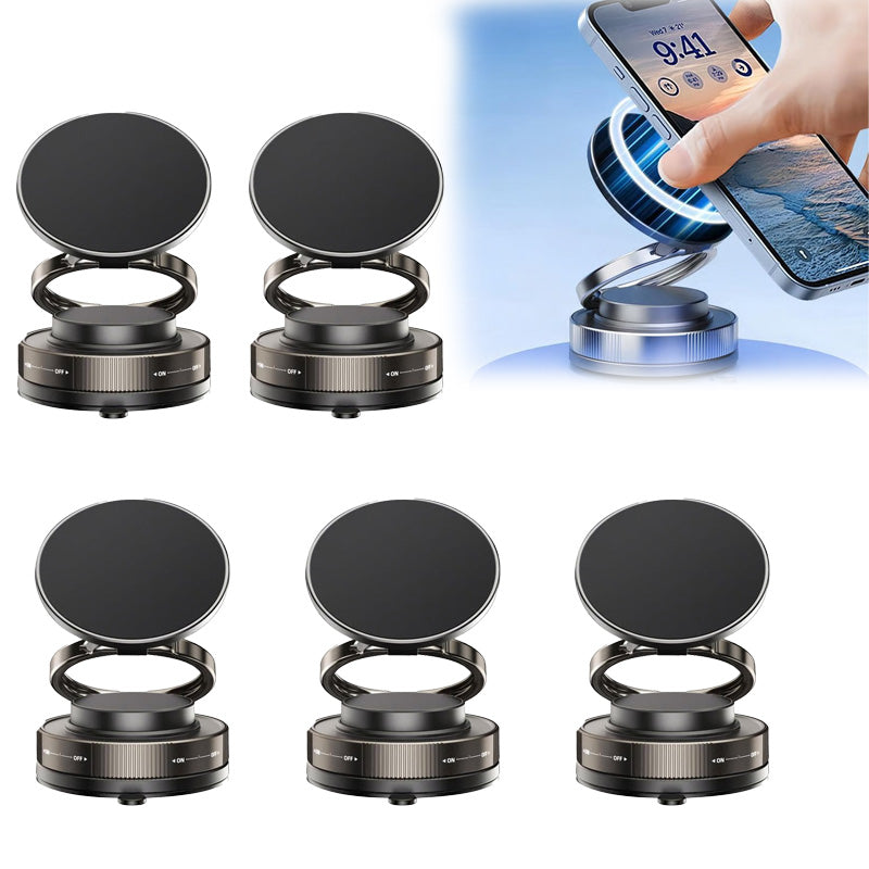 BowLift | 360° adjustable magnetic phone holder with vacuum