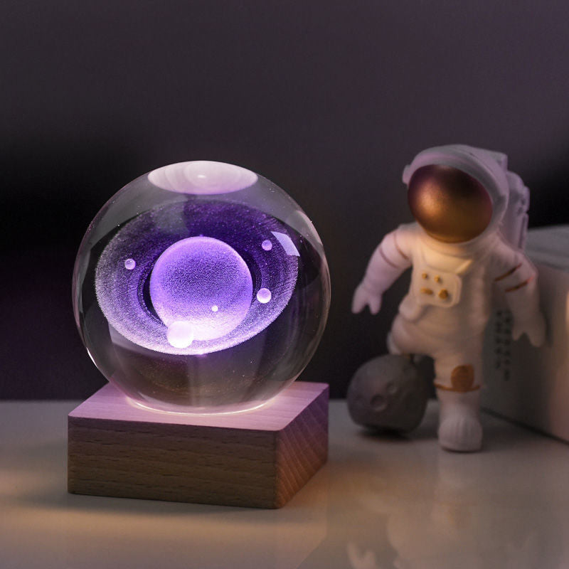 BowLift | 3D Galaxy Crystal Ball Nightlight Decorlamp