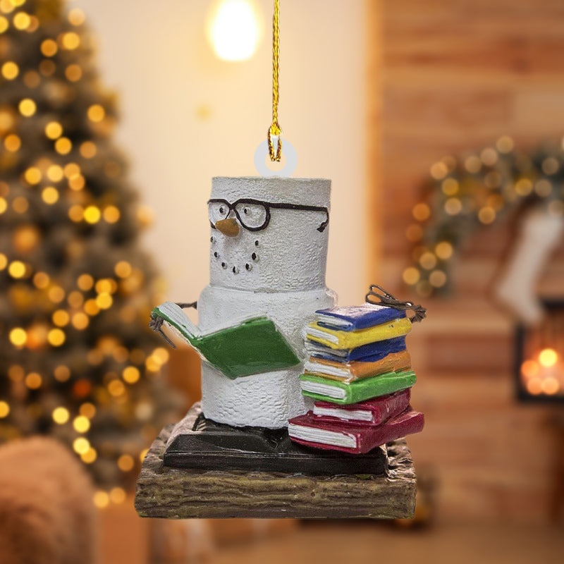 BowLift | Funny Snowman Christmas Tree Pendant