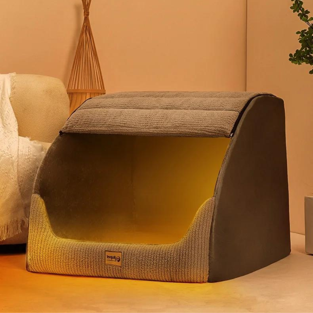 SnuggleHome  • Cozy & Warm Enclosed Bed for Dogs