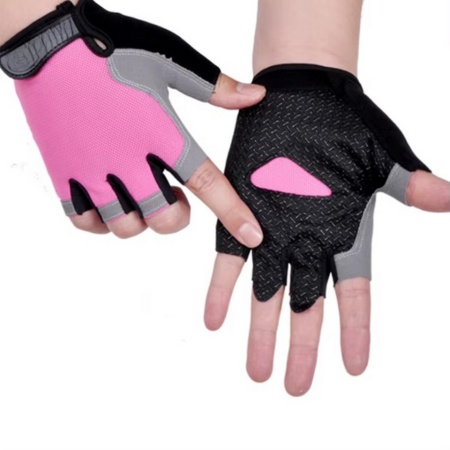 BowLift | Breathable Anti Slip Shock Absorbing Half Finger Cycling Gloves