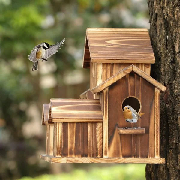 BowLift | 6-Hole Handmade Birdhouse