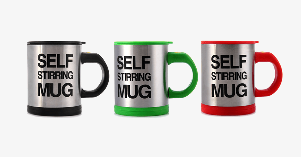 BowLift | Self-stirring mug – Say hello to the modern mug!