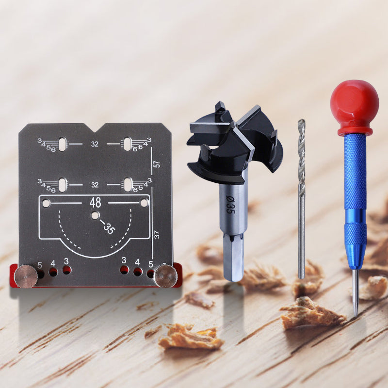 BowLift | 35mm Hinge Punch Locator