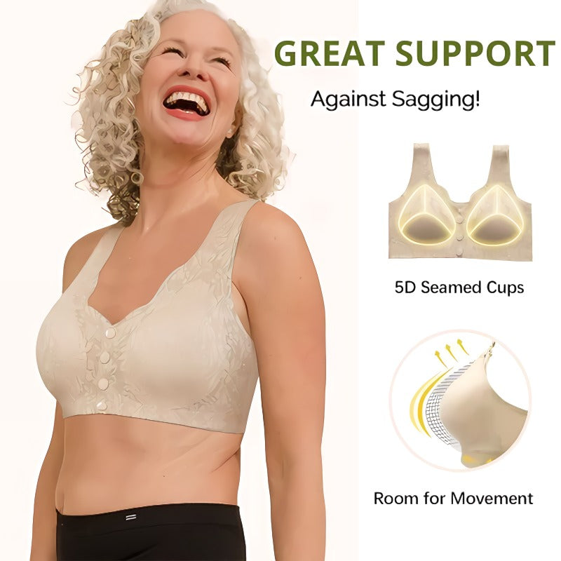 BowLift | Comfortable & Convenient Front Button Bra