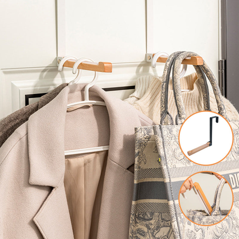 BowLift | Foldable Wood Over The Door Hooks