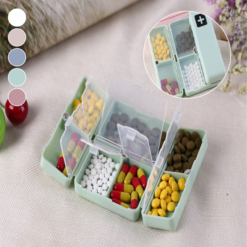 BowLift | 7 Compartments Portable Medication Organizer