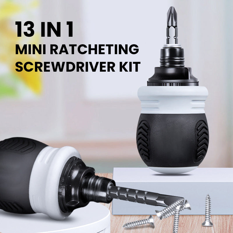 BowLift | 13 In 1 Mini Ratcheting Screwdriver Kit