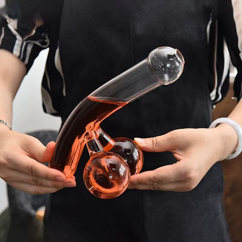 BowLift | Playful Curve Adult-Themed Decanter
