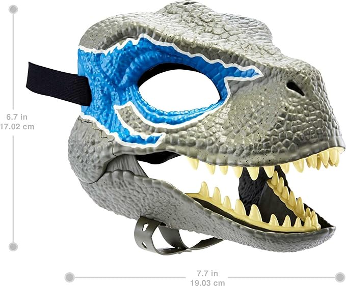 BowLift | Dinosaur mask with movable jaw – Also suitable for dogs