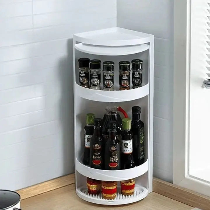 BowLift | 3 layers - Multifunctional 360° corner shelf organizer