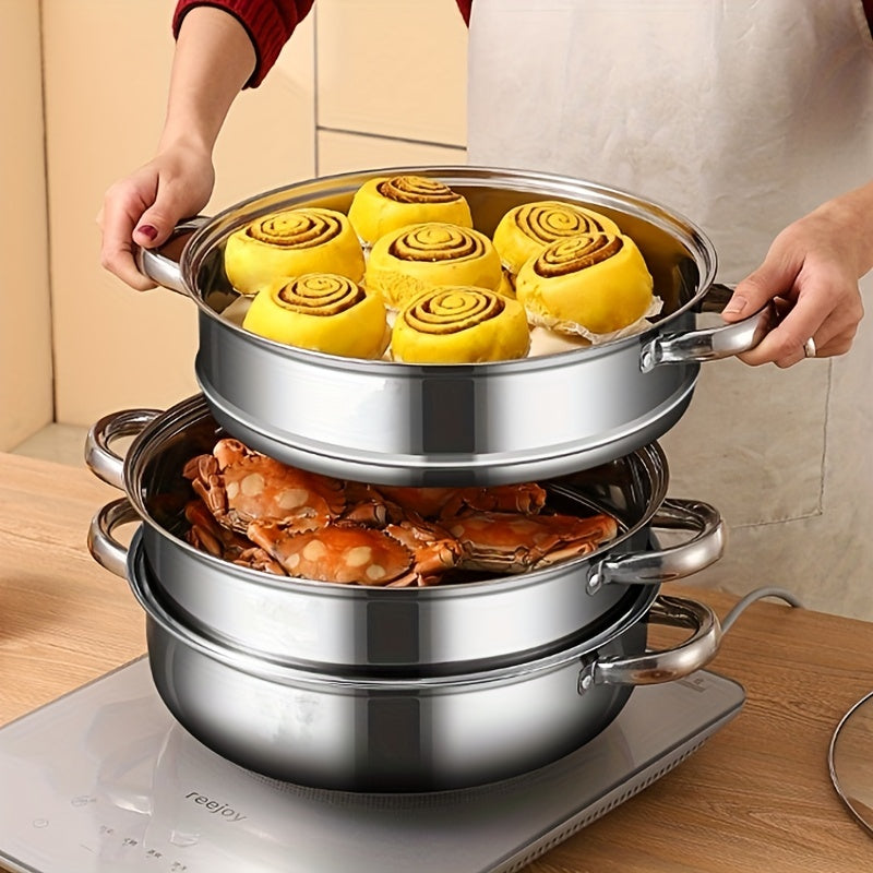 BowLift | 3-Tier Food Steamer - NutriSteam