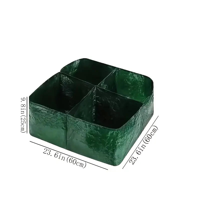 BowLift | Planting bag with multiple compartments – Robust garden storage for plants and herbs