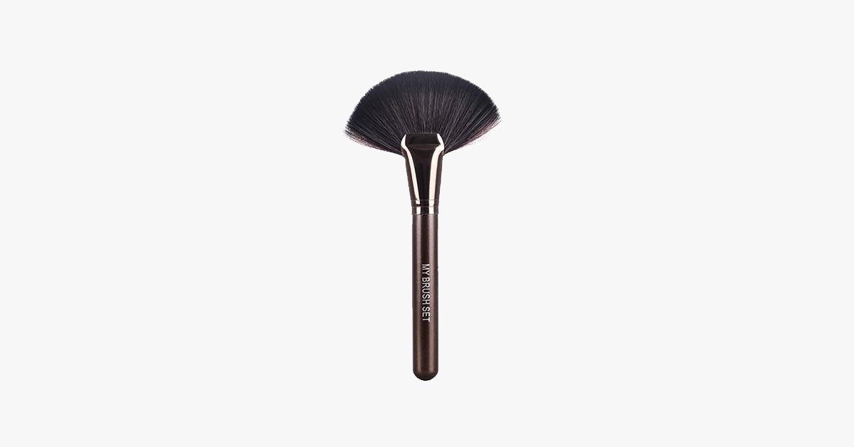 BowLift | Big Fan Makeup Brush - Single soft brush for powder, foundation & blush