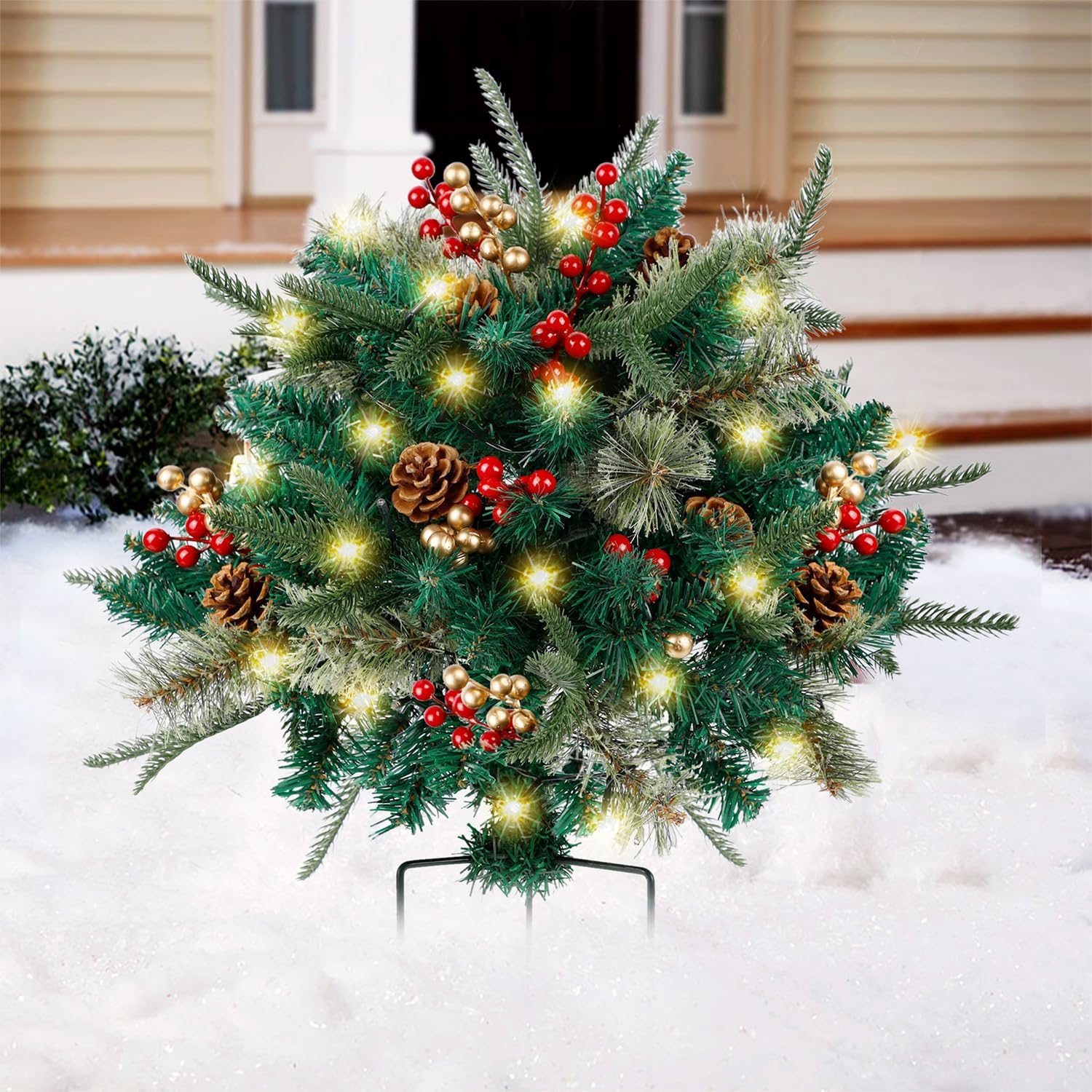 BowLift | Pre-Lit Artificial Christmas Tree