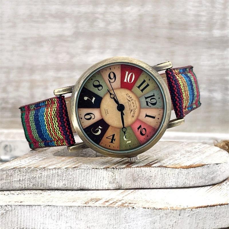 BowLift | Watches with multicolored rainbow pattern