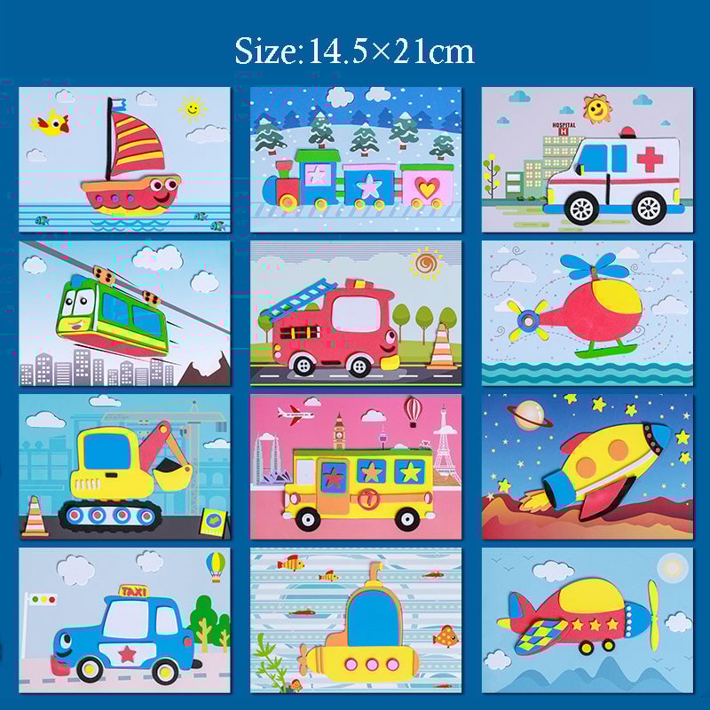 BowLift | 3D Foam Sticker Puzzle Game DIY Animal Children's Education Toys