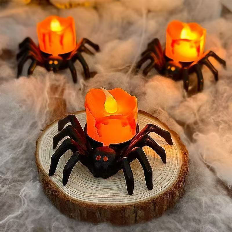 BowLift | Halloween Decoration – Spiderback Ornament with Candle and Eyeball Designs
