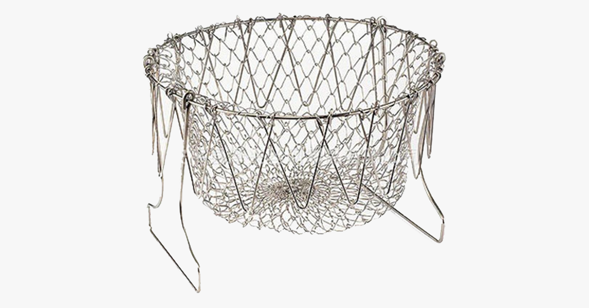 BowLift | Folding Frying Basket Kitchen Appliance – Efficient Cooking Like Never Before!