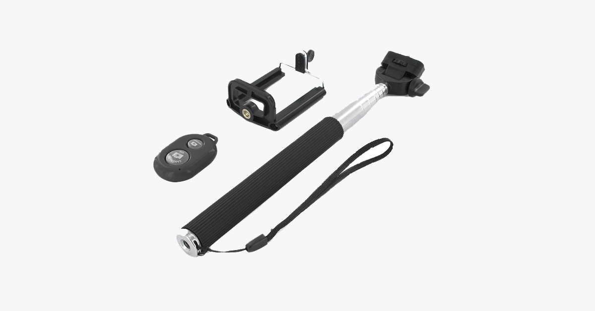 BowLift | Selfie stick with remote control Bluetooth trigger – Take photos like never before!