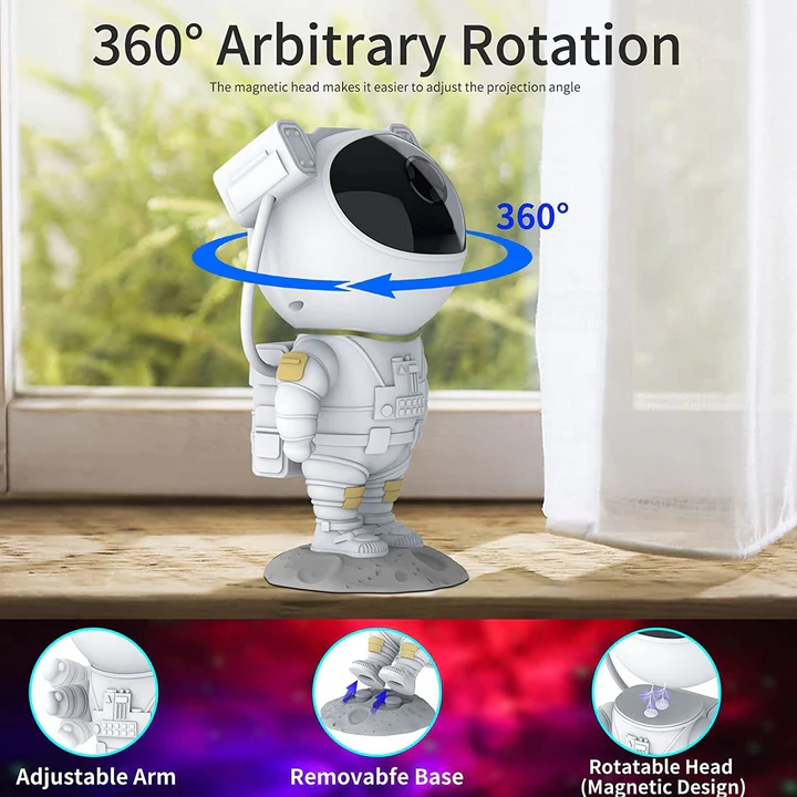 BowLift | Astronaut Projector Galaxy Starry Sky Night Light