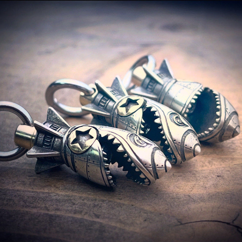 BowLift | Piston Art Skull Keychain