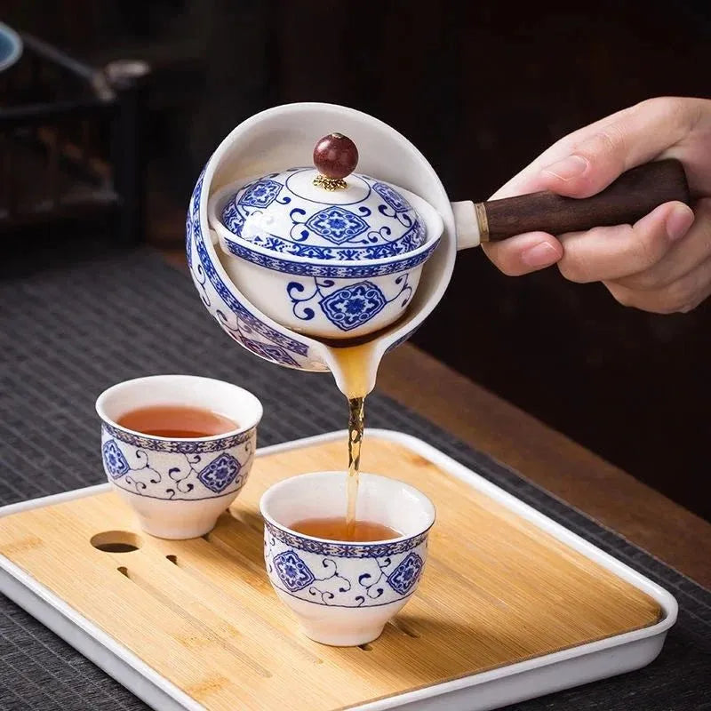 BowLift | Porcelain Gongfu Tea Set – Timeless Elegance, Perfect Tea Experience