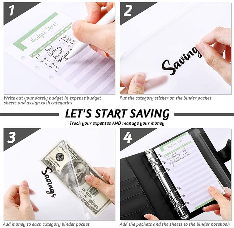 BowLift | Budget Binder Book With Cash Envelopes