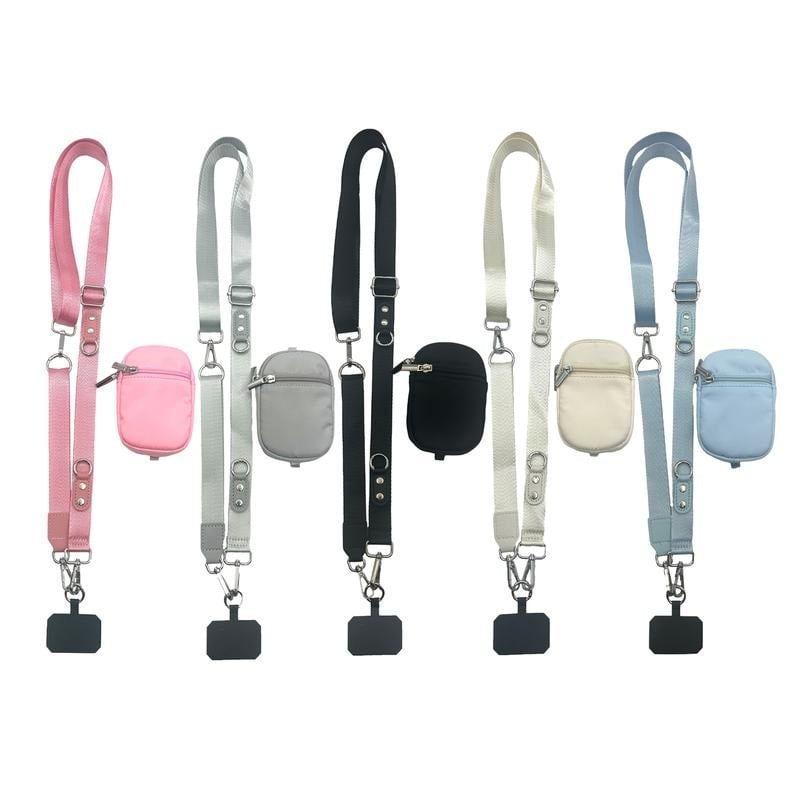 BowLift | Adjustable Phone Lanyard Crossbody Strap with Wallet