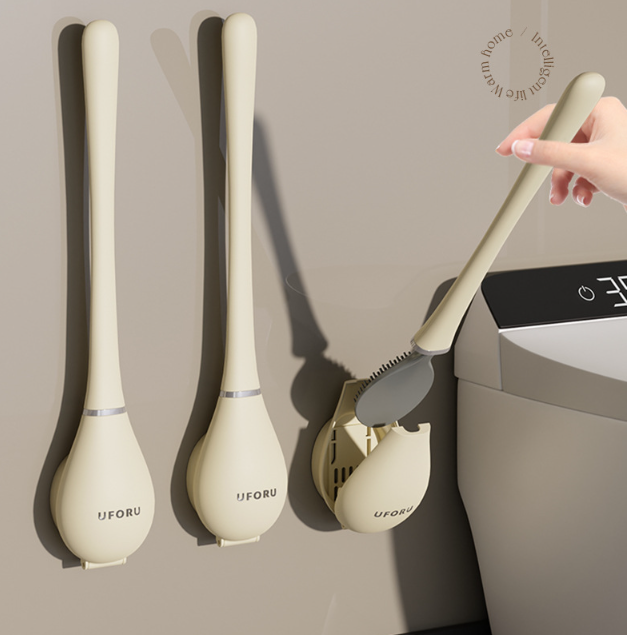 BowLift | 🔥Modern flexible silicone toilet brush