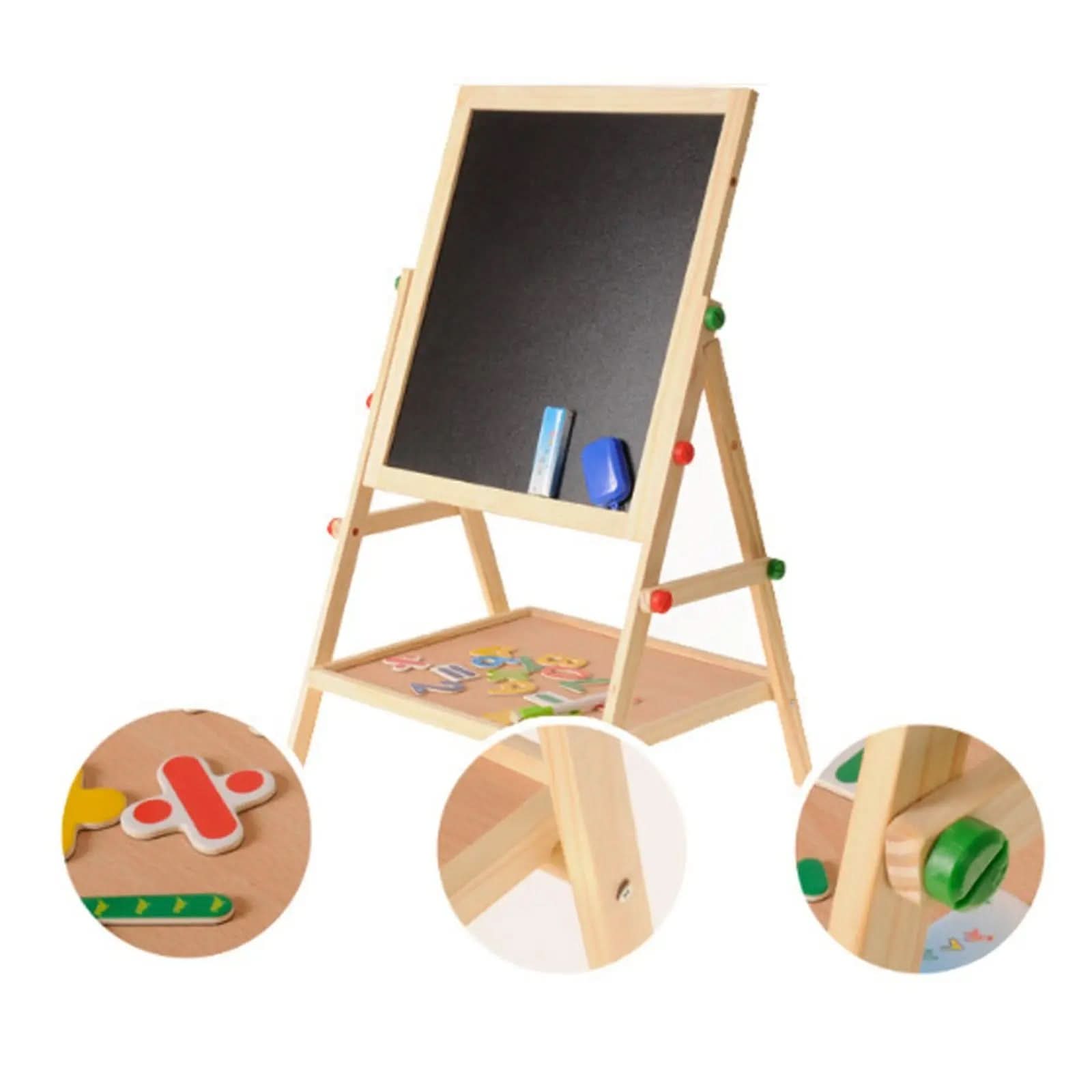 BowLift | Creative children's easel with blackboard & whiteboard