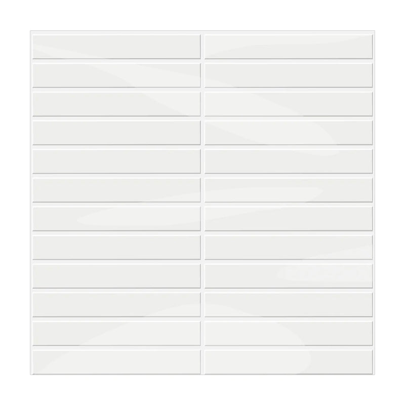 BowLift | Self-adhesive 3D DIY Kit Kat tiles in glossy white