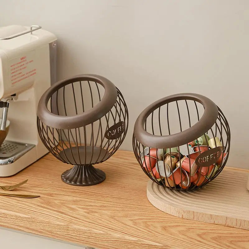 BowLift | Elegant Metal Snack Storage Basket