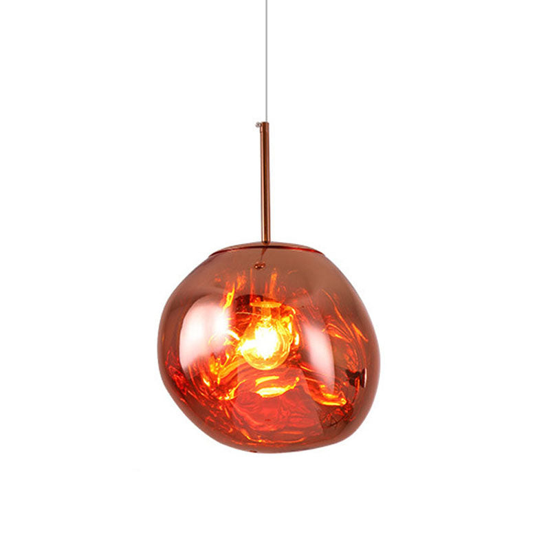 Post-modern lava chandelier creative clothing store bar table lamp villa duplex building living room dining room stairwell chandelier