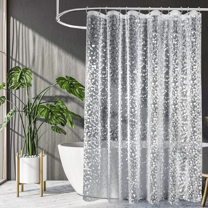 BowLift | AquaGuard – Waterproof EVA Shower Curtain