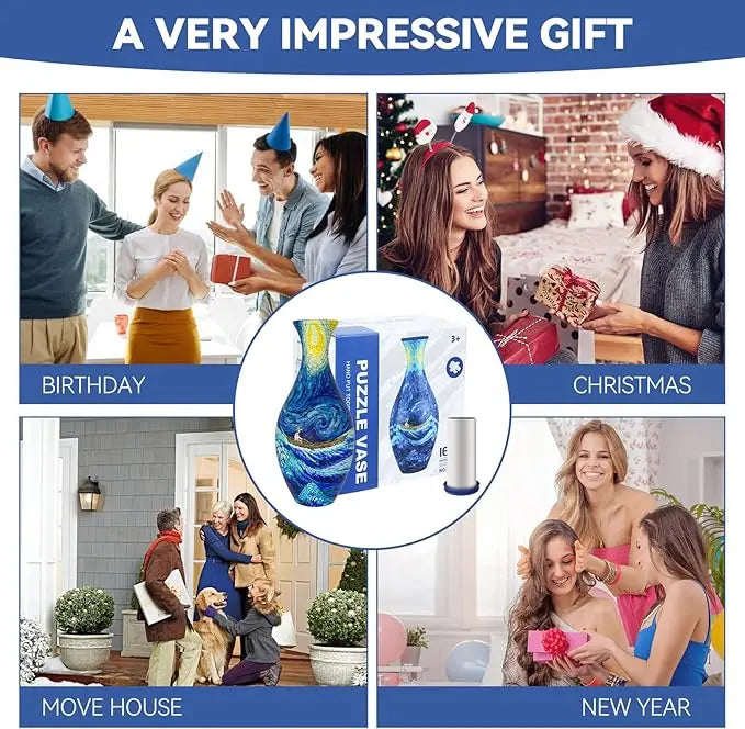 BowLift | 3D-Puzzle-Vase