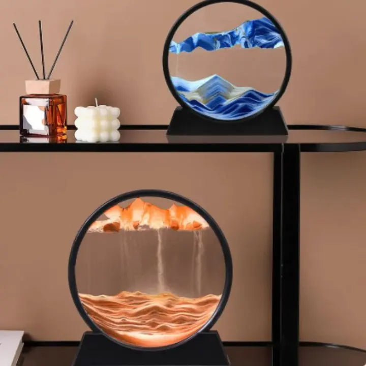 BowLift | 3D Sand Timer – Deep Sea Sand Art for Relaxation and Decoration