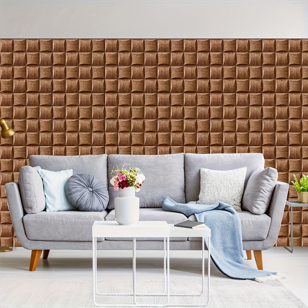 BowLift | 3D Wall Panels Wood Texture Peel and Stick Waterproof Decor