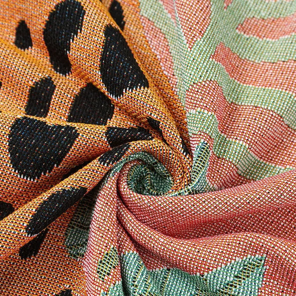 BowLift | Jungle Leopard Patterned Throw Blanket