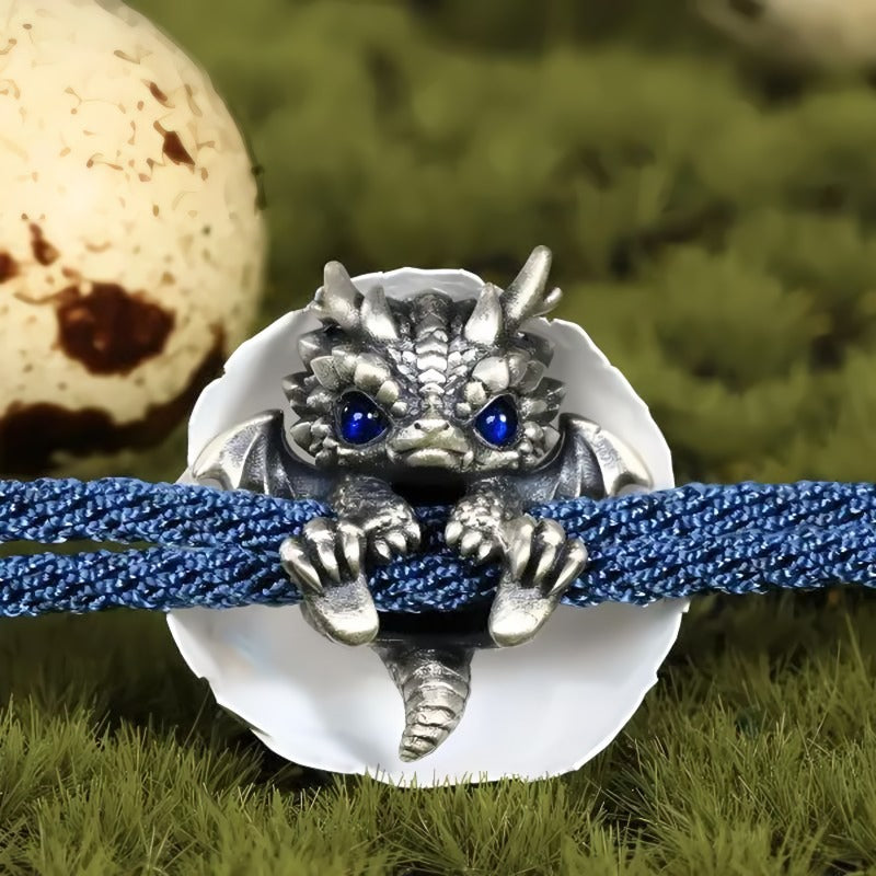 BowLift | Cute Silver Dragon Bracelet