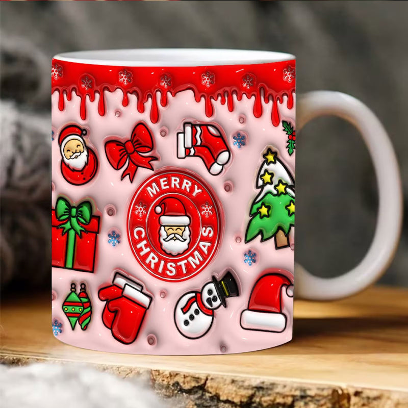 BowLift | 3D Christmas Inflated Mug Wrap