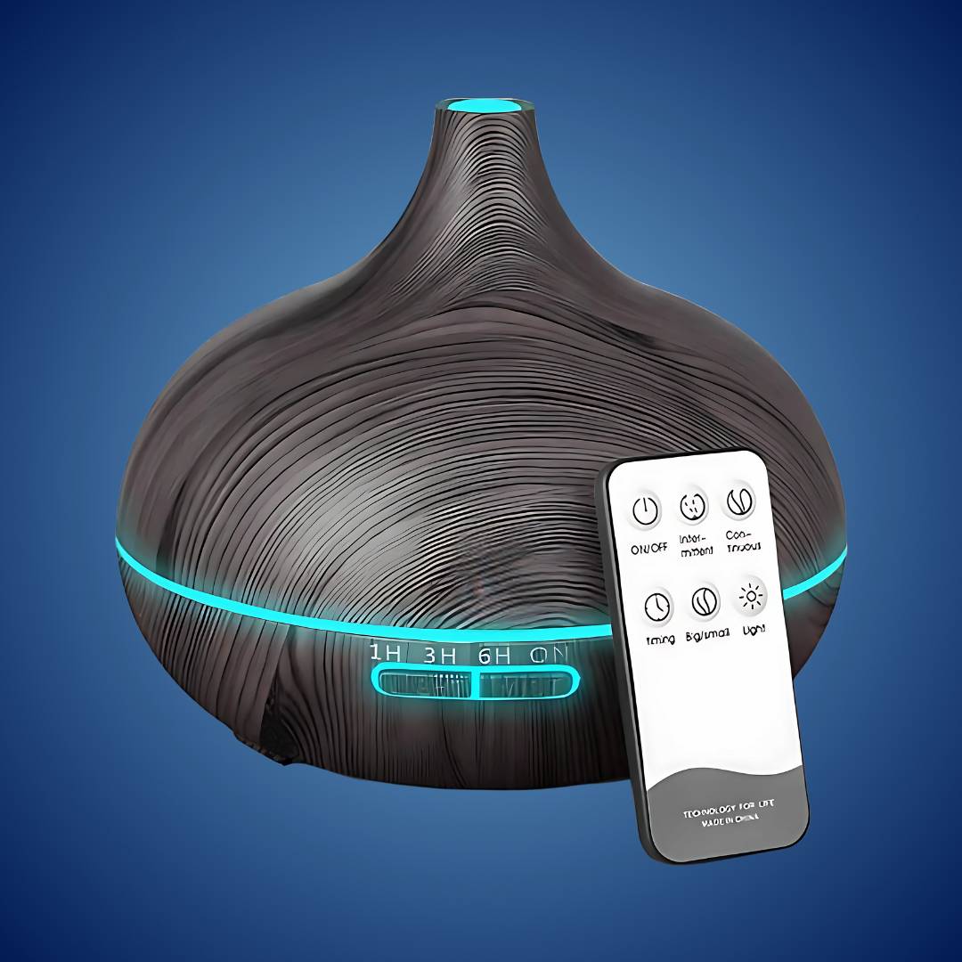 BowLift | Aroma Diffuser Wood Grain Humidifier for Home