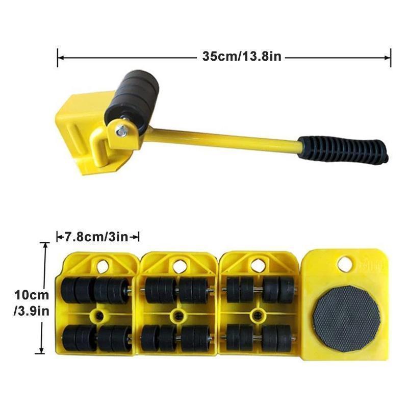 BowLift | Furniture Lifter Movers Tool Set (4 Packs)