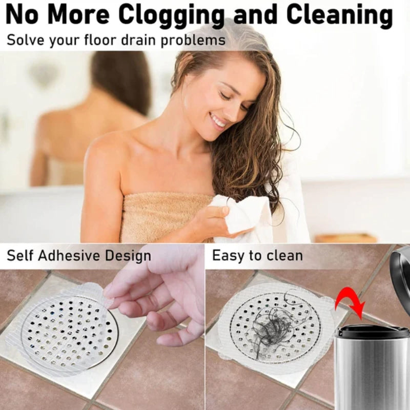 BowLift | Disposable Shower Drain Hair Catcher