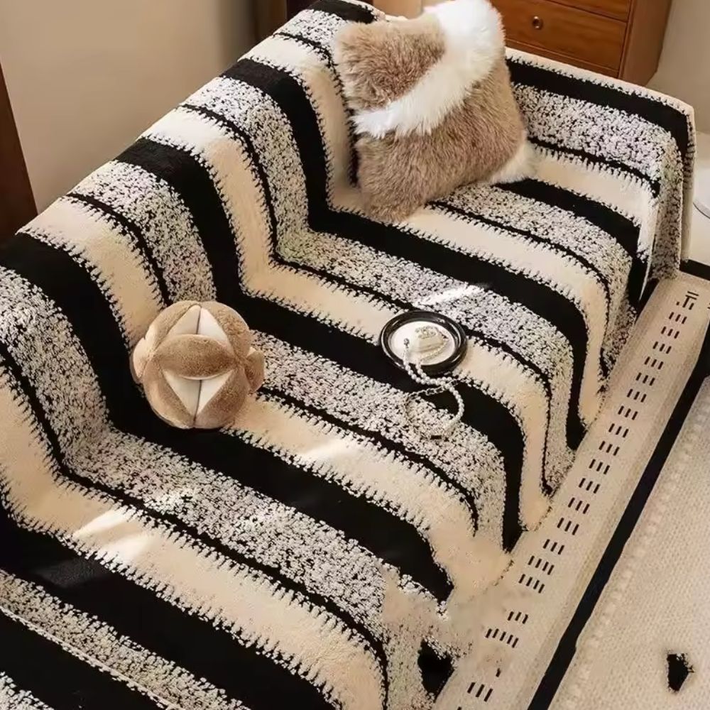 BowLift | Striped Haven Sofa Cover